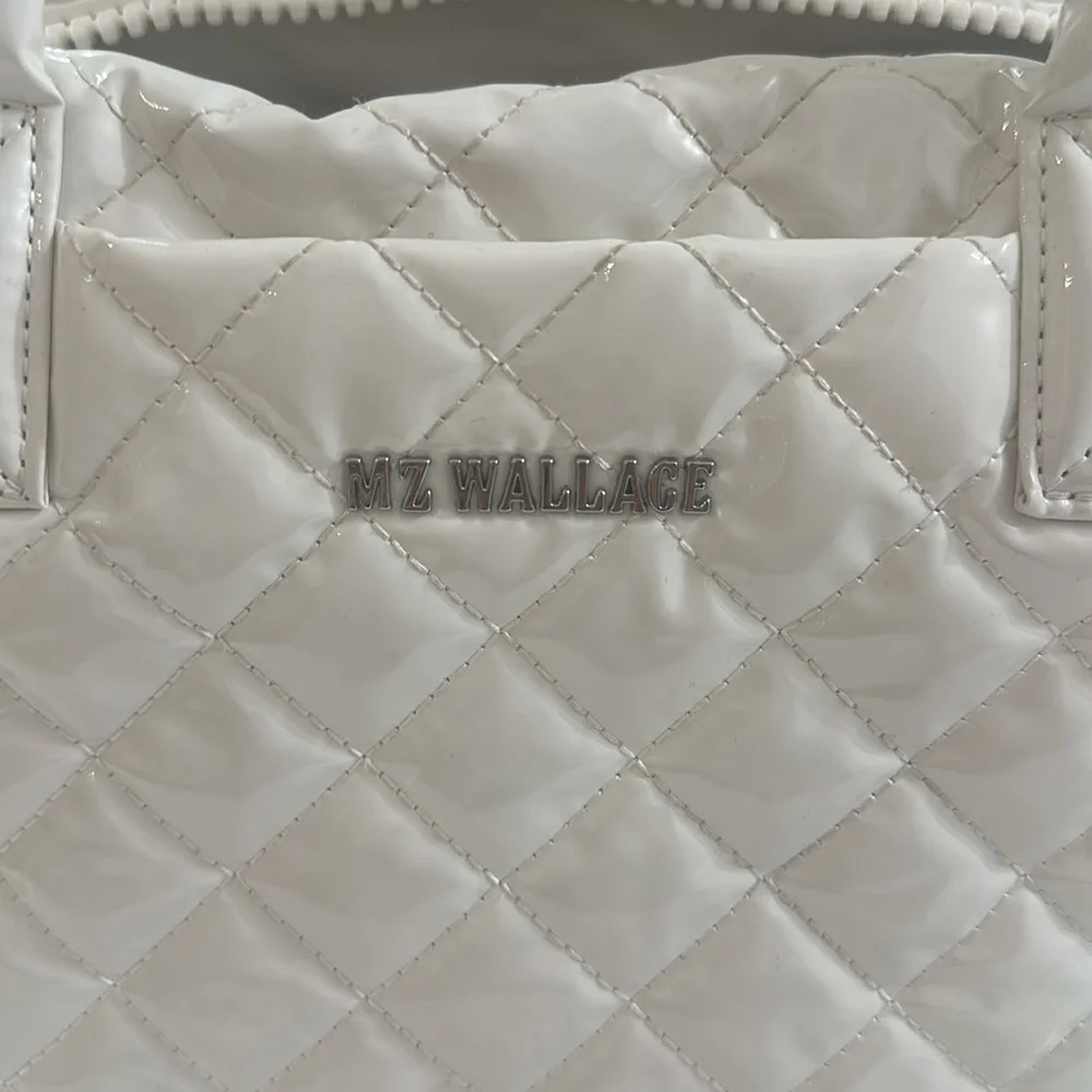 Small Sutton Deluxe Tote
MZ Wallace Patent Leather White - Picture 2 of 9